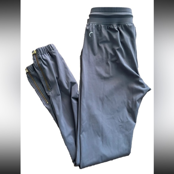 Zyia Active Dark Gray Peak  Zipper Jogger Pants Sz XS NICE! - Picture 3 of 9